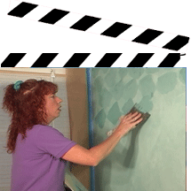 Venetian Plaster Paint technique